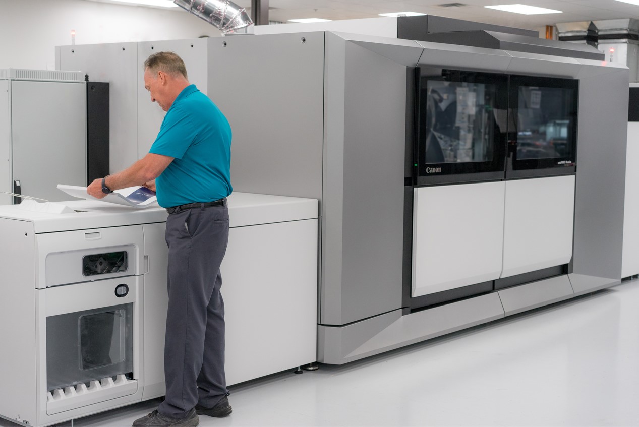 SeaChange Invests in Canon varioPRINT iX Inkjet Press