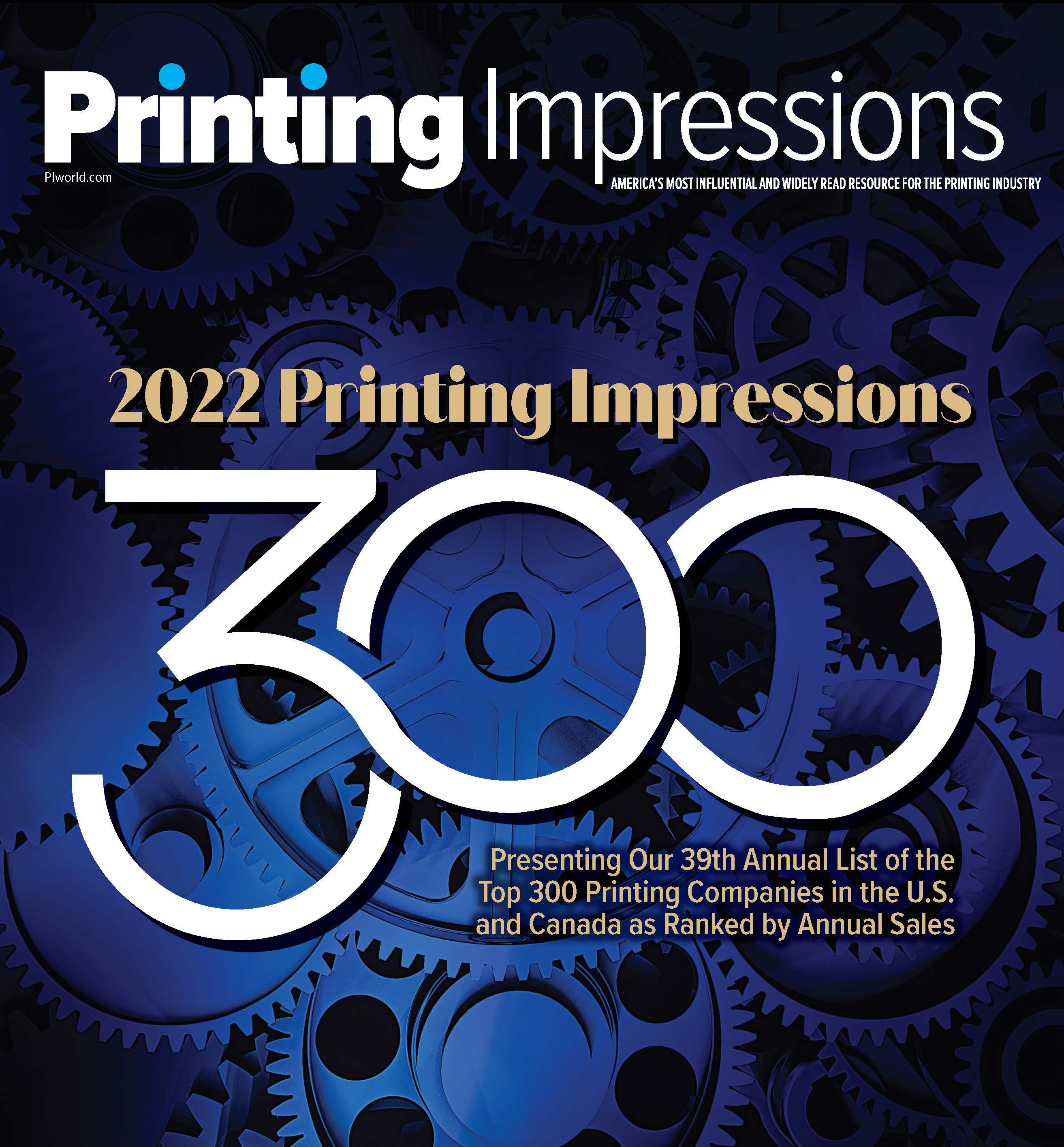 Printing Industry Trends Illustrated Within 2022 Printing Impressions 300